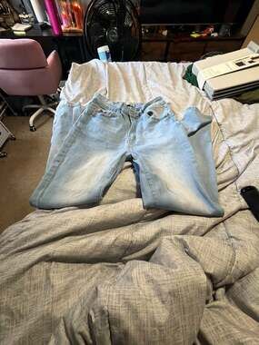 Wax Jean Light Wash High Rise Skinny Jeans Size 13/31